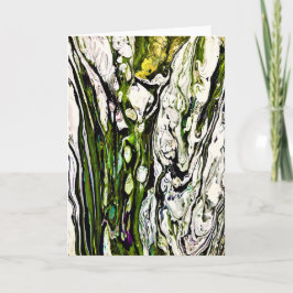 Abstrakt Färg Studie 26, kort