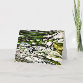 Abstrakt Färg Studie 26, kort