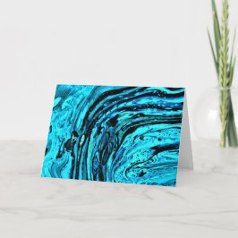 Abstrakt Färg Studie 29, kort