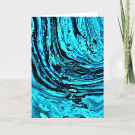 Abstrakt Färg Studie 29, kort