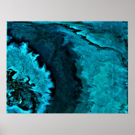 Abstrakt Färg Studie 31. Poster