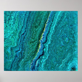 Abstrakt Färg Studie 37. Poster