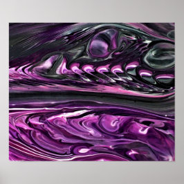 Abstrakt Färg Studie 390. Poster