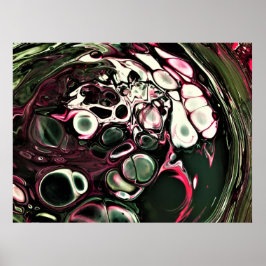 Abstrakt Färg Studie 428. Poster