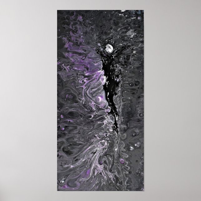 Abstrakt Färg Studie 503. Poster (Framsidan)