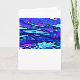 Abstrakt Färg Studie 57, kort