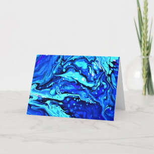 Abstrakt Färg Studie 59, kort