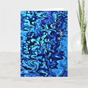 Abstrakt Färg Studie 67, kort