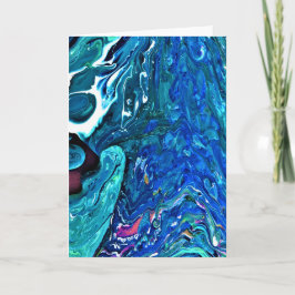 Abstrakt Färg Studie 83, kort