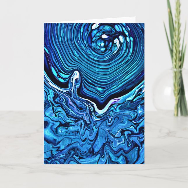 Abstrakt Färg Study 110, kort (Framsida)