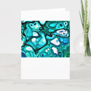 Abstrakt Färg Study 125, kort