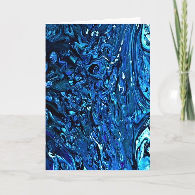 Abstrakt Färg Study 130, kort (Framsida)