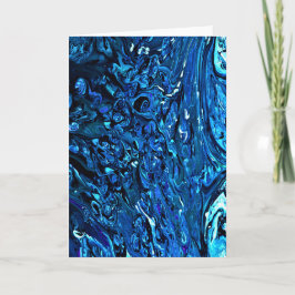 Abstrakt Färg Study 130, kort