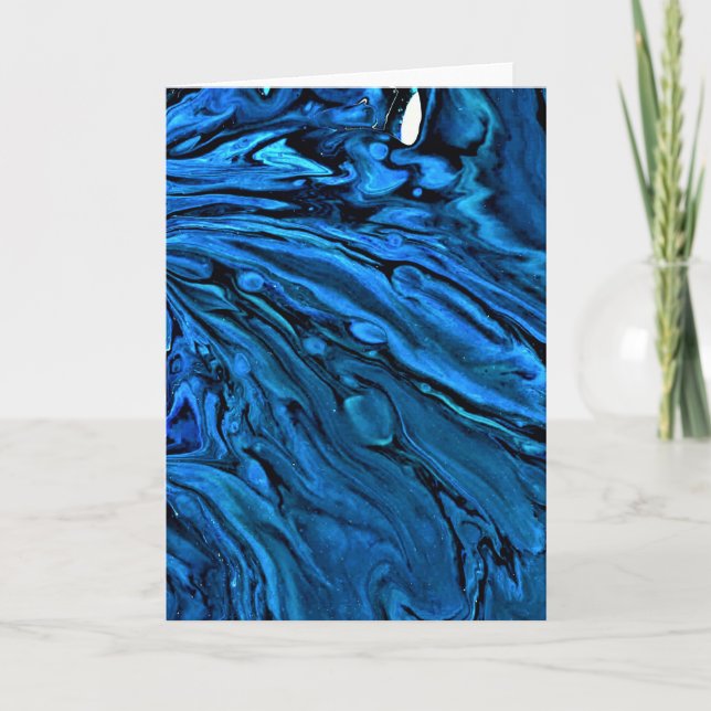 Abstrakt Färg Study 144, kort (Framsida)