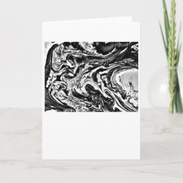 Abstrakt Färg Study 16 / Noir, kort