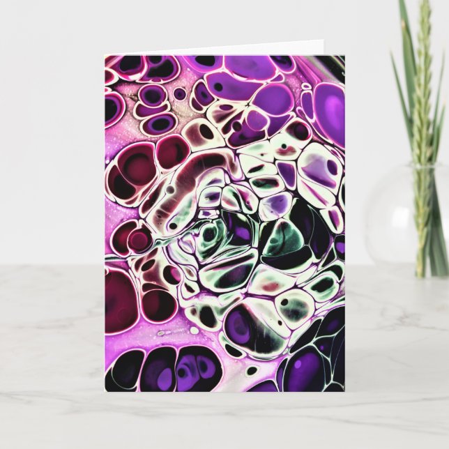 Abstrakt Färg Study 192, kort (Framsida)