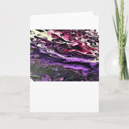 Abstrakt Färg Study 201, kort