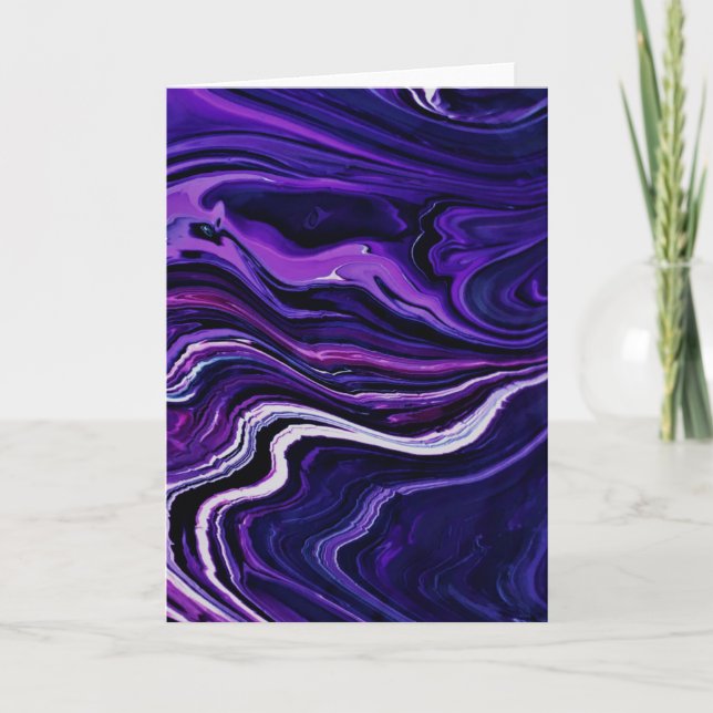 Abstrakt Färg Study 211, kort (Framsida)