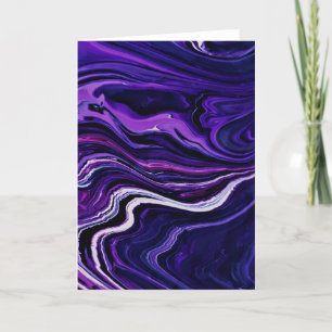 Abstrakt Färg Study 211, kort