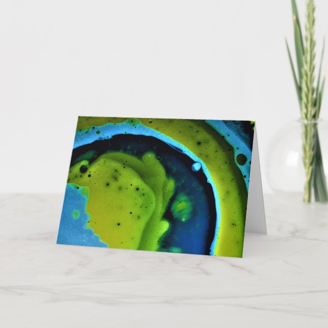 Abstrakt Färg Study 240, kort (Framsida)