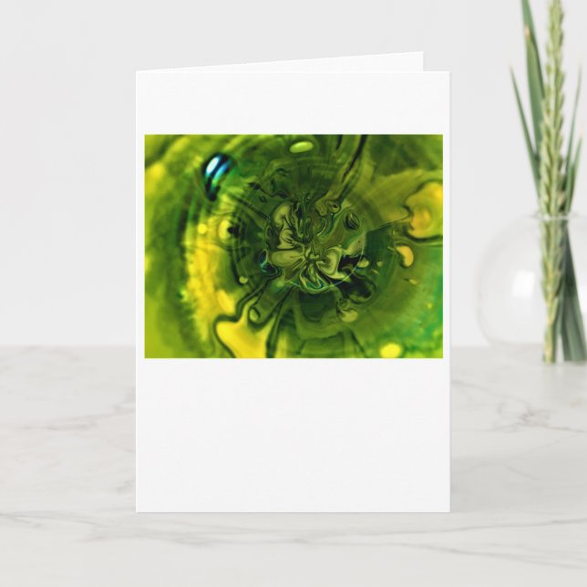 Abstrakt Färg Study 249, kort (Framsida)