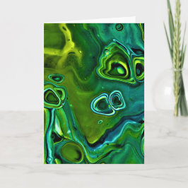 Abstrakt Färg Study 250, kort