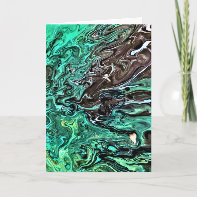 Abstrakt Färg Study 300, kort (Framsida)