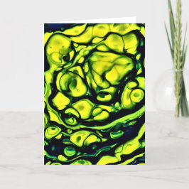 Abstrakt Färg Study 305, kort