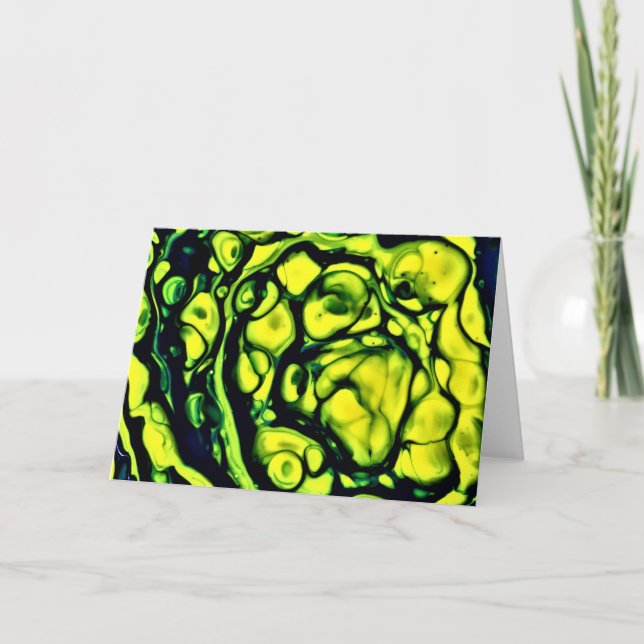 Abstrakt Färg Study 305, kort (Framsida)