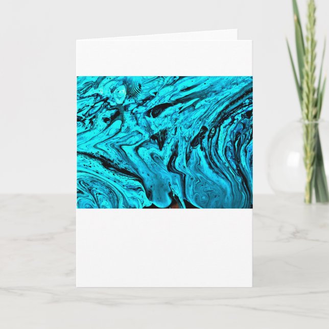 Abstrakt Färg Study 30, kort (Framsida)