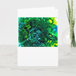 Abstrakt Färg Study 310, kort