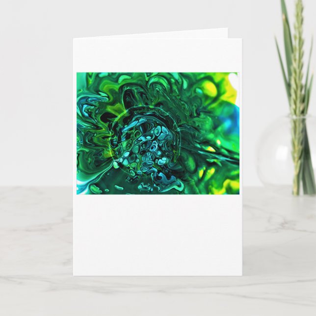 Abstrakt Färg Study 310, kort (Framsida)