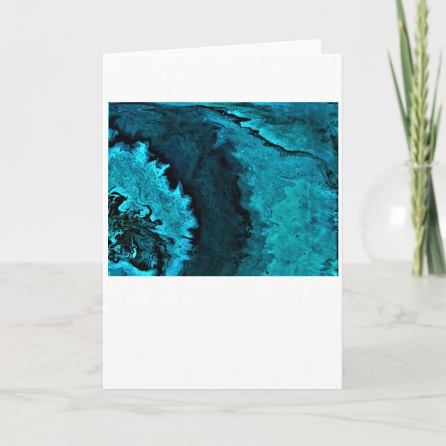 Abstrakt Färg Study 31, kort (Framsida)