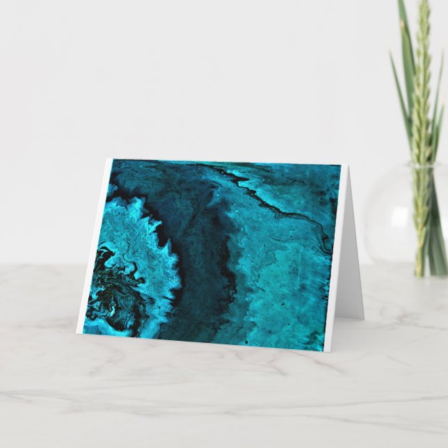 Abstrakt Färg Study 31, kort (Framsida)