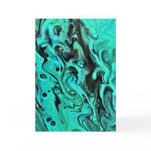 Abstrakt Färg Study 324, kort