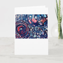 Abstrakt Färg Study 336, kort