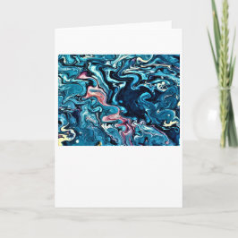 Abstrakt Färg Study 347, kort