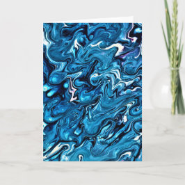 Abstrakt Färg Study 351, kort