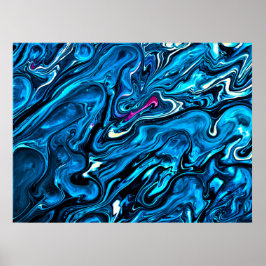 Abstrakt Färg Study 352 Poster