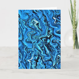 Abstrakt Färg Study 356, kort