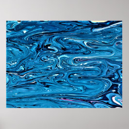 Abstrakt Färg Study 357 Poster