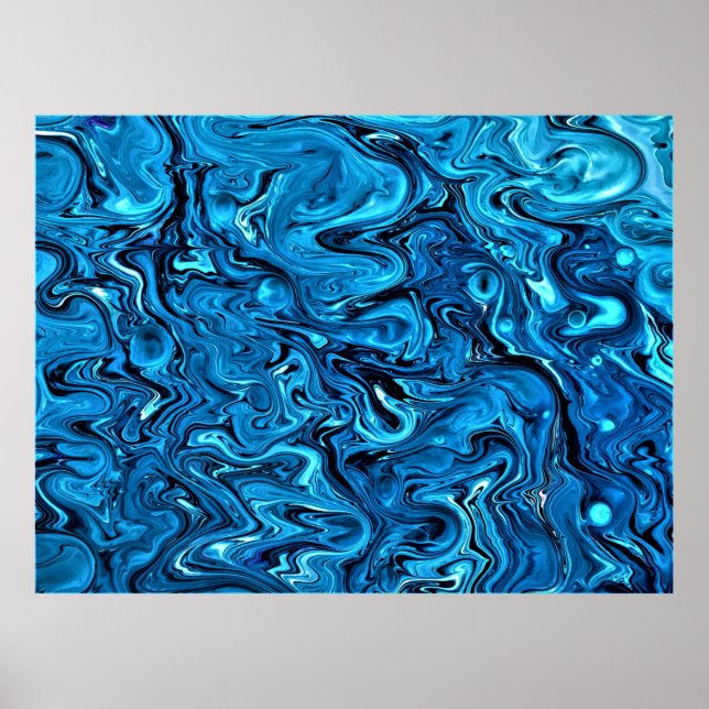 Abstrakt Färg Study 360 Poster (Framsidan)