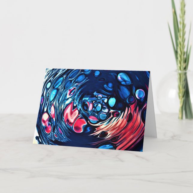 Abstrakt Färg Study 365, kort (Framsida)