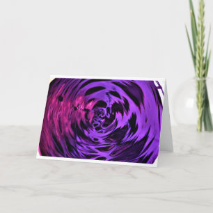 Abstrakt Färg Study 374, kort