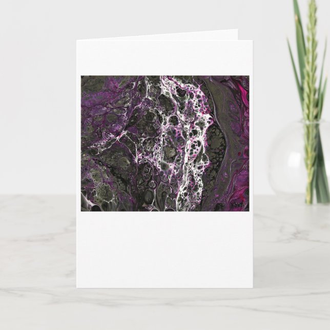 Abstrakt Färg Study 375, kort (Framsida)