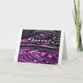 Abstrakt Färg Study 390, kort