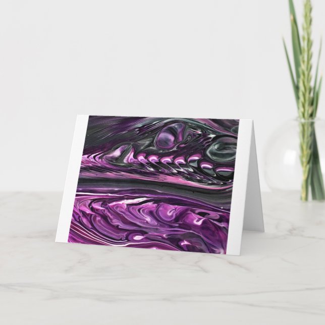 Abstrakt Färg Study 390, kort (Framsida)