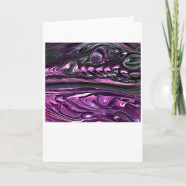 Abstrakt Färg Study 390, kort