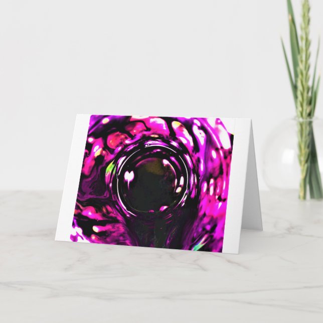 Abstrakt Färg Study 391, kort (Framsida)