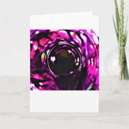 Abstrakt Färg Study 391, kort